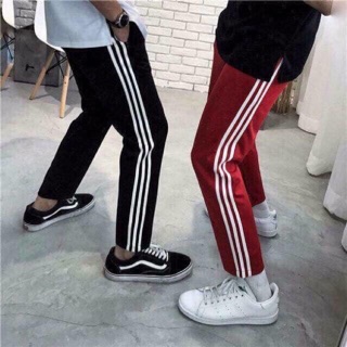 Quần nỉ JG thể thao 3 sọc