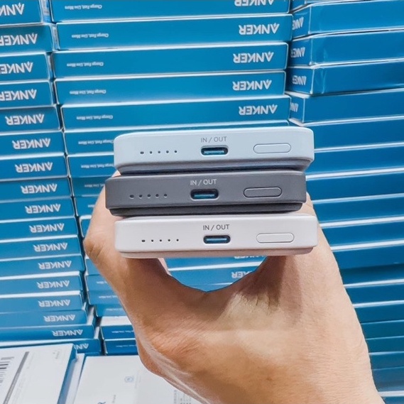 Sạc dự phòng HÍT LƯNG A1611 Dung lượng 5000mAh cho 12 13 14 xanh đen trắng ship hỏa tốc HCM 30 Phút
