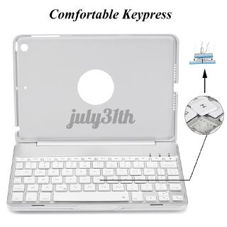 Bao Da Kèm Bàn Phím Bluetooth Cho Ipad Mini 2 3