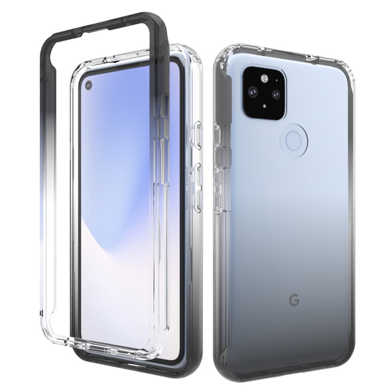 Ốp Điện Thoại 2 Trong 1 Chống Sốc Bảo Vệ 360 Độ Cho Google Pixel 4A 5 5A 4A 5G 6 Pro 6A 7 Pro