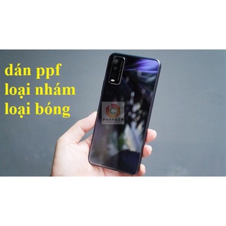 Dán màn hình PPF dành cho Vivo Y12s Loại nhám, bóng chống trầy xước