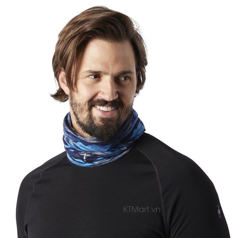 Khăn ống lông cừu Smartwool Merino 150 Pattern Neck Gaiter SW018029 màu Grey