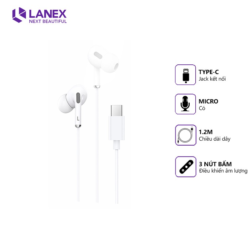 Tai nghe dây LANEX LEP-L11
