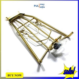 Baga Winner X mẫu k1 màu vàng gắn giữa xe đẹp chắc chắn lắp theo zin