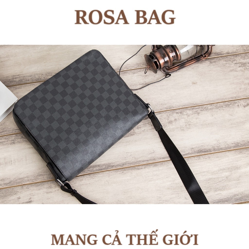 Túi đeo chéo nam túi đeo chéo nam caro lớn túi nam nhiều ngăn đựng vừa IPAD A4 ĐI LẠI tuideocheonguc Mys Bag - tx-0016
