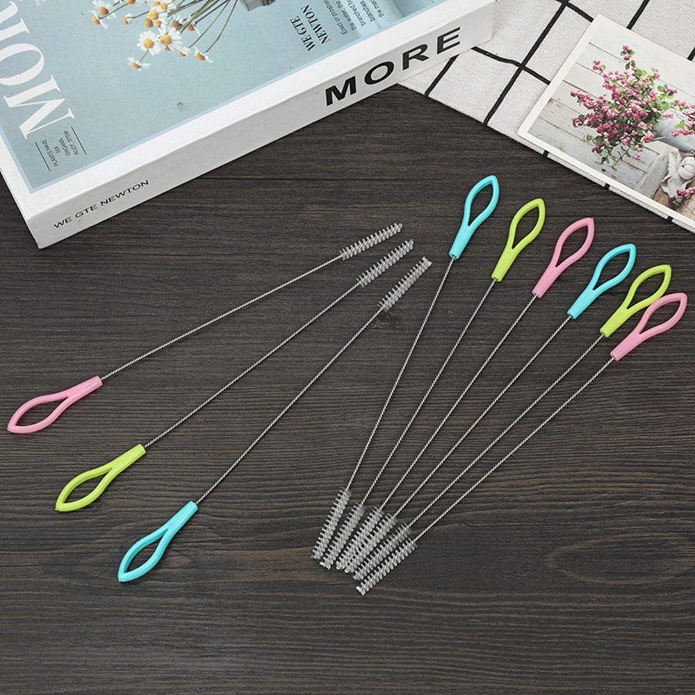 Bộ 10 / 20 Cọ Vệ Sinh Ống Hút / Bàn Phím / Trang Sức Bằng Nilon Mềm Có Thể Tái Sử Dụng