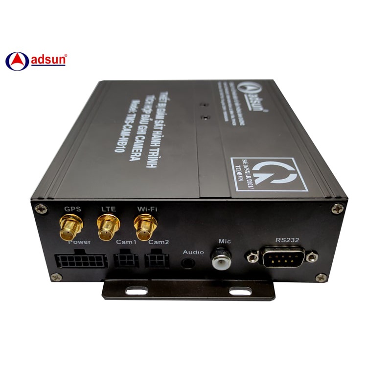 Đầu ghi kèm cam nghị định 10 TMS-CAM-NĐ10 sim 4G tích hợp giám sát hành trình ADSUN