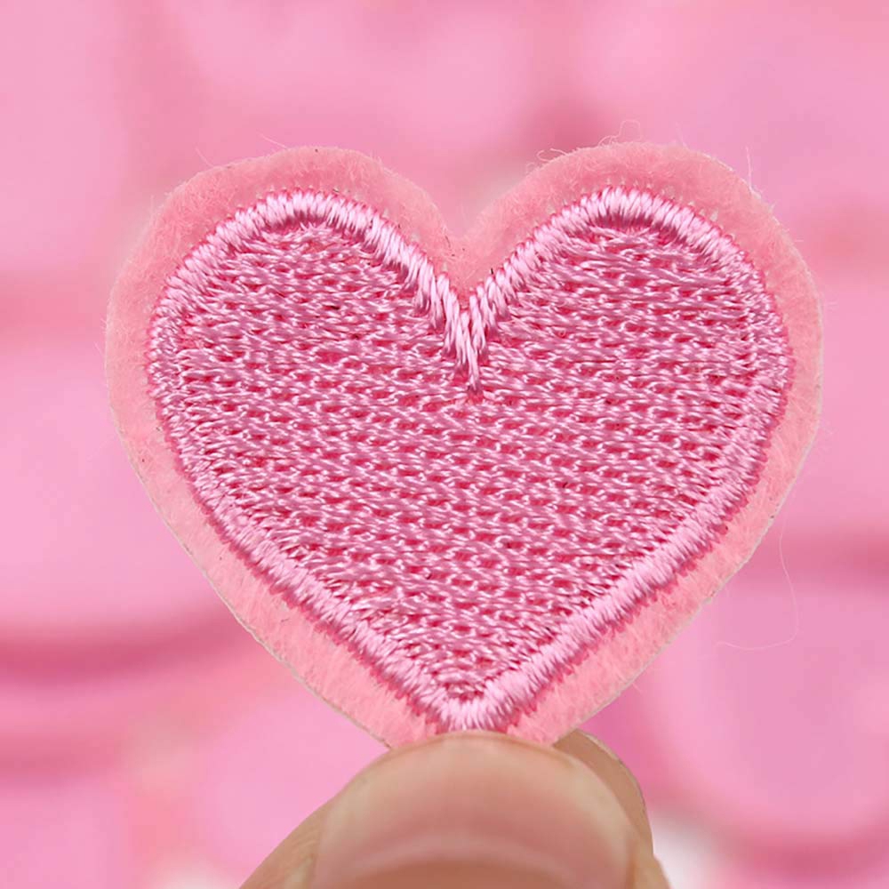 Miếng Dán Ủi Quần Áo Hình Trái Tim Dễ Thương