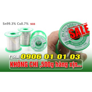 Thiếc hàn  dây 1.0mm- 500g, hàng xịn