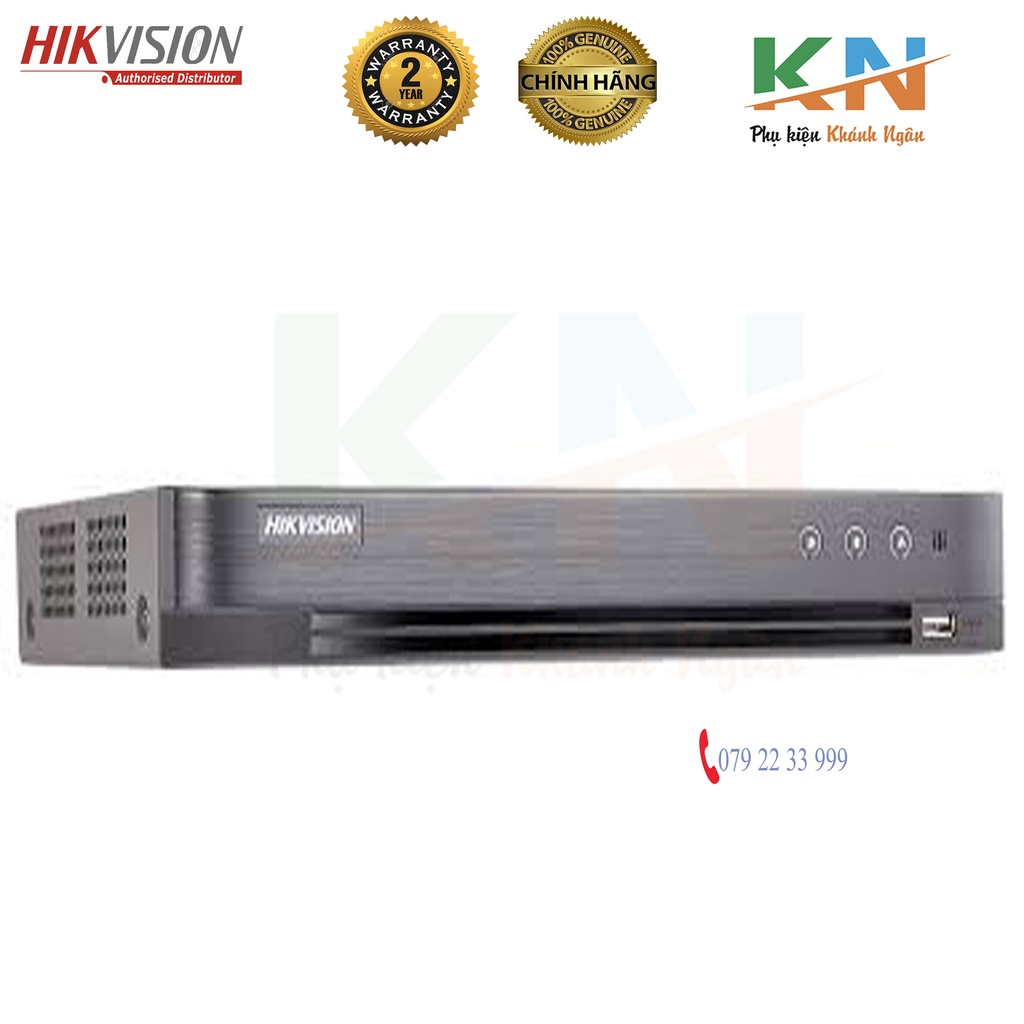 Đầu ghi HikVision DS 7204HQHI-K1 H265+ đầu ghi TVI cho camera 3.0