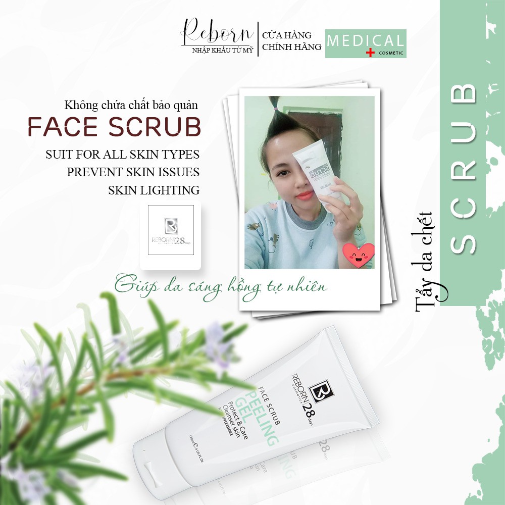Tẩy da chết face REBORN 120ml
