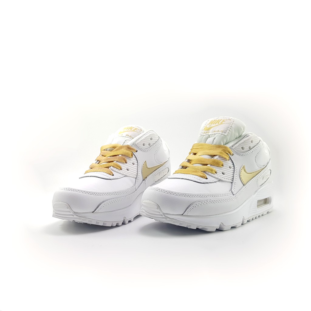 Giày thể thao - Sneaker đệm khí - air max 90 White Gold