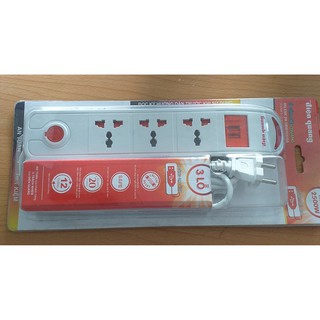 Ổ cắm  Điện Quang 3 lỗ 3 chấu 2m + USB