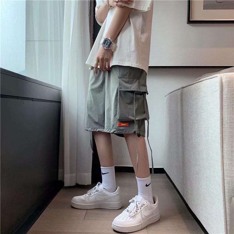 Quần short ống rộng thiết kế thời trang mùa hè dành cho nam
