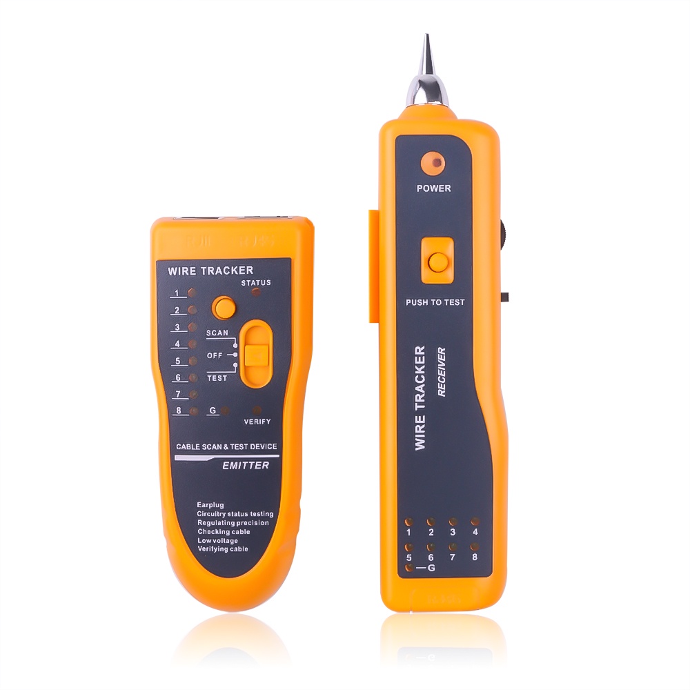 Thiết Bị Kiểm Tra Dây Cáp Mạng LAN RJ11 RJ45 Cat5 Cat6 Chuyên Dụng