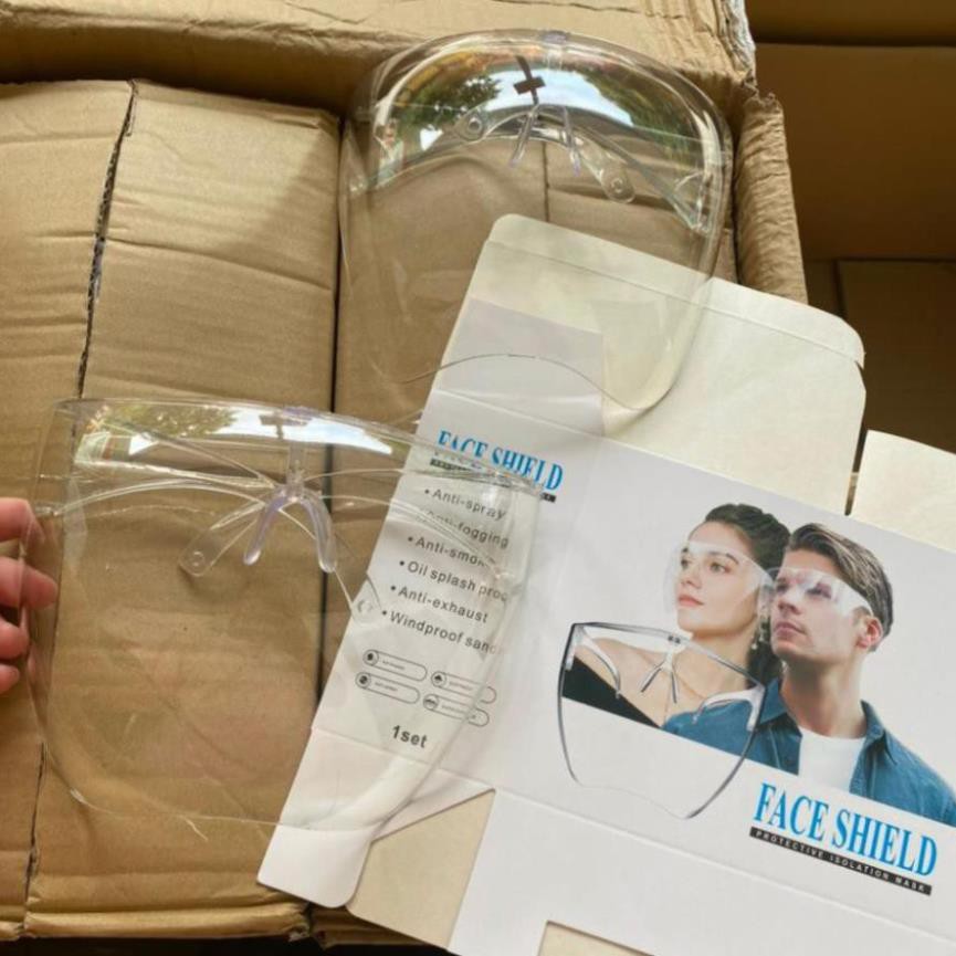 Kính chống giọt bắn Face Shield 🍀FREESHIP🍀 Kính Chống Dịch Bênh - Chống Giọt Bắn - Chống Bụi Bảo Vệ Sức Khoẻ | BigBuy360 - bigbuy360.vn