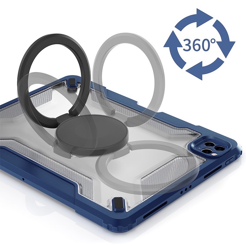 Ốp lưng Mecha Rotative Stand Ipad Case giá đỡ xoay 360 độ, thiết kế chống sốc - Hàng chính hãng