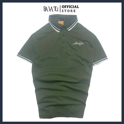 Áo polo nam chữ ký BAVATU hàng thiết kế chất liệu vải thun cotton mát mịn chống nhăn thấm hút mồ hôi mặc siêu mát | BigBuy360 - bigbuy360.vn