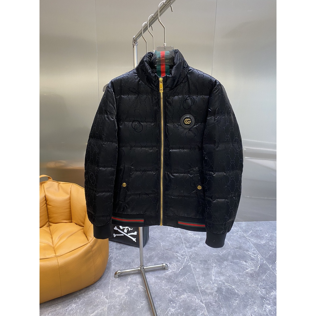 Áo phao nam thời trang cao cấp Gucci GG GC thiết kế cho mùa đông ấm áp