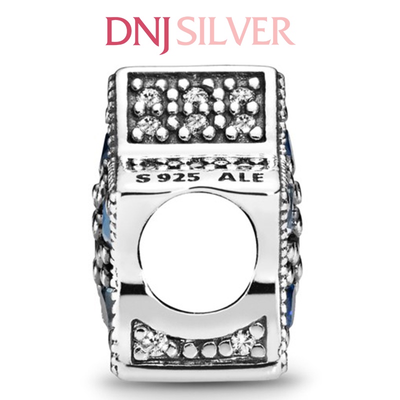 Charm bạc 925 cao cấp, hàng chuẩn bạc - Charm Bright Blue Star thích hợp để mix vòng tay charm - DN230