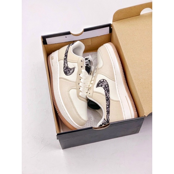 (Vy Factory) Giày AF1 Low Paisley Swoosh - Nâng Cấp Chuẩn Full Box