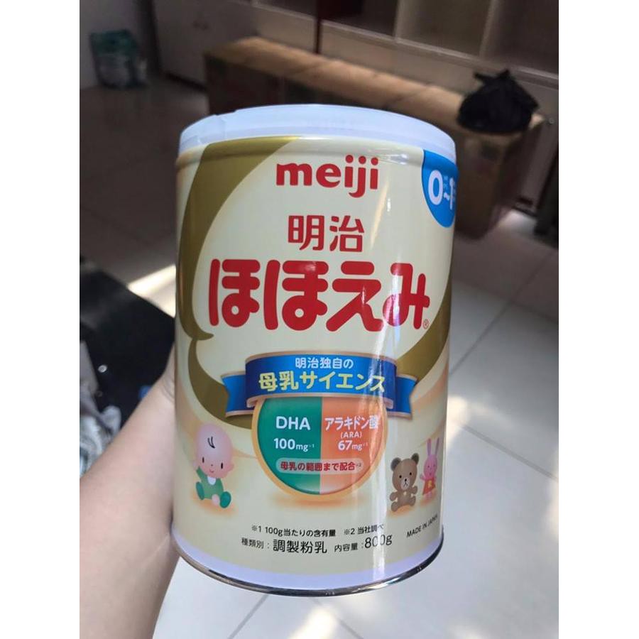 Sữa Bột Meiji Số 0 800g