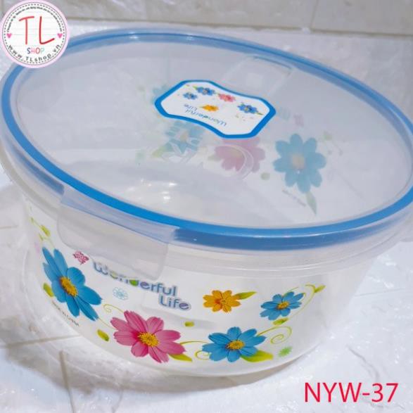 Hộp nhựa tròn đựng thực phẩm