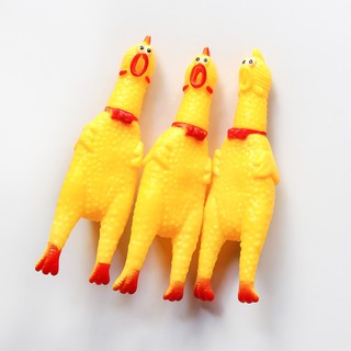 Gà Nhựa Gào Thét Đồ Chơi Cho Chó Mèo