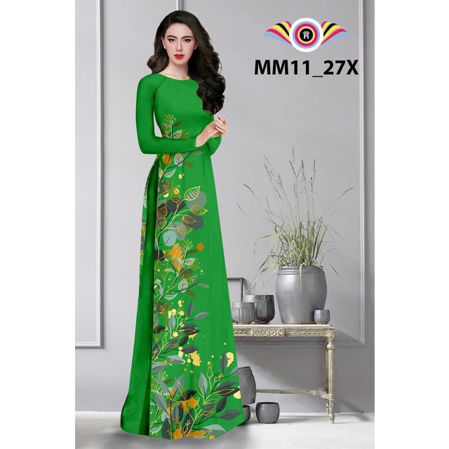 SÉT ÁO DÀI MAY SẴN ĐỦ SIZE KÈM QUẦN