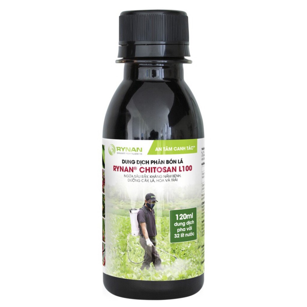 PHÂN BÓN LÁ HOẠT CHẤT CHITOSAN (CHAI 100ML)