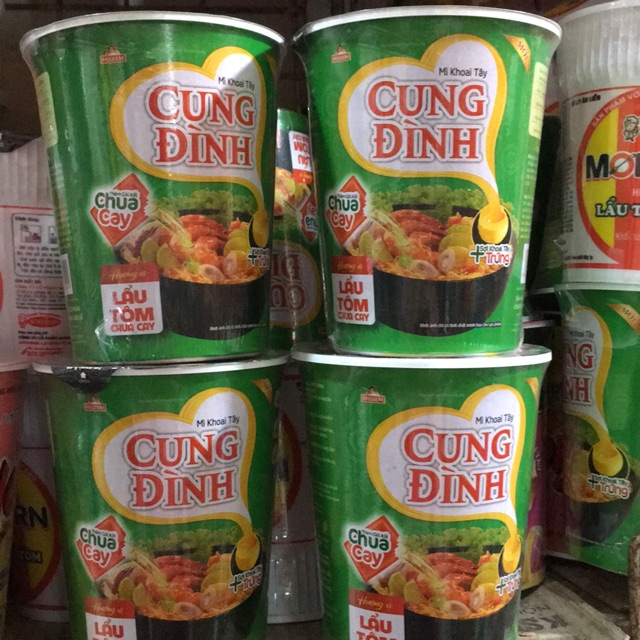 Mì Tôm Cung Đình Lẩu Tôm Chua Cay Ly 65g