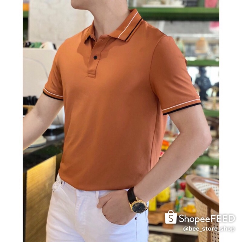 Áo PoLo Nam Trơn Có Cổ.Áo Phông Nam Cổ Bẻ Tay Ngắn.Vải Cá Sấu cotton Cao Cấp | BigBuy360 - bigbuy360.vn