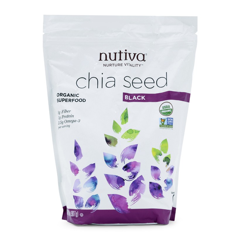 HẠT CHIA ĐEN HỮU CƠ NUVITA 907G