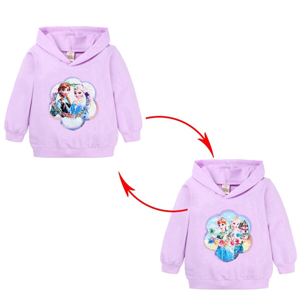 Áo Hoodies Hình Ngựa Pony Xinh Xắn Dành Cho Bé Gái 1-8 Tuổi