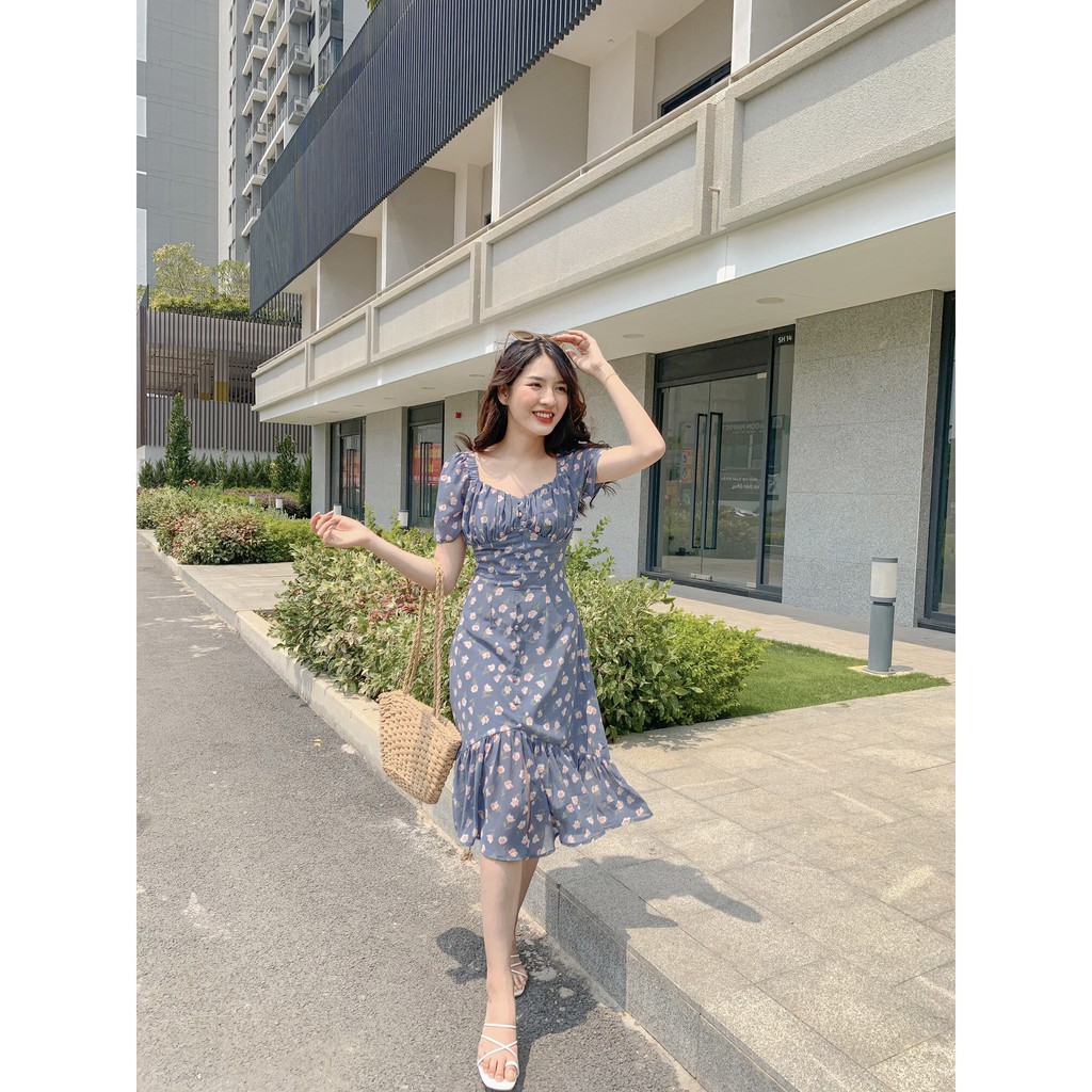 [Mã SKAMA06 giảm 8% tối đa 50K đơn 250K] Đầm TIELA dài - Chân Bèo Voan Lót Lụa Cao Cấp | BigBuy360 - bigbuy360.vn