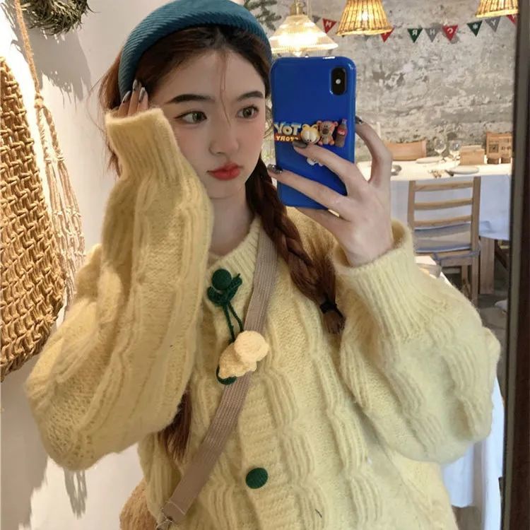 Áo Khoác Cardigan Dệt Kim Thời Trang Cho Nữ  tao bao