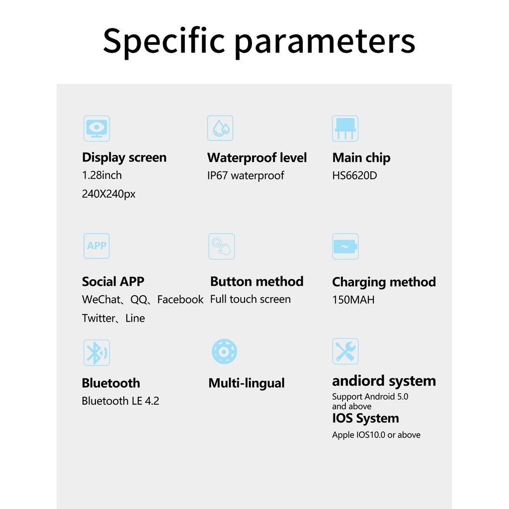 Đồng hồ thông minh SKMEI dành cho nữ Huyết áp nhịp tim Thể dục thể thao Mặt  tự làm siêu mỏng cho Android Ios