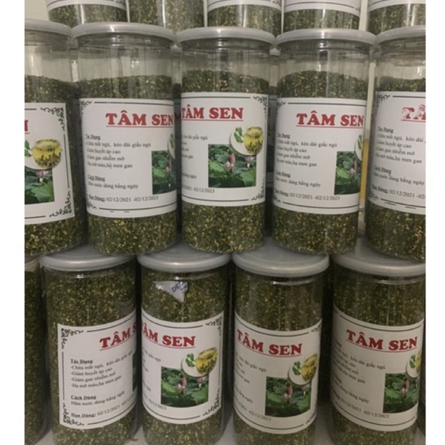 Tâm sen (tim sen ) sấy khô hộp 500g