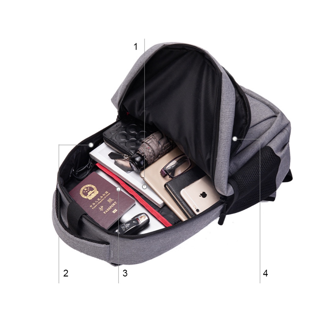 Balo nam thời trang cao cấp phong cách mới 15,6&quot;