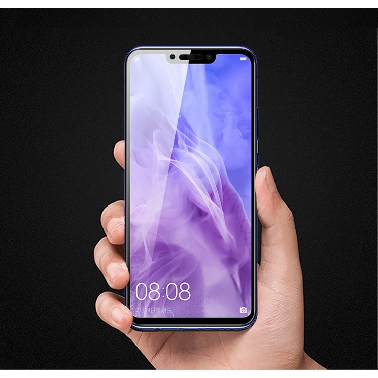 Kính cường lực phủ full màn hình 5D Huawei Nova 3i (Đen)