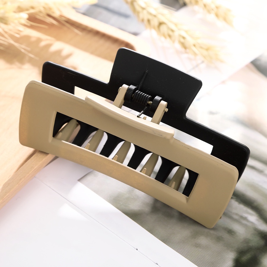 Kẹp tóc nhựa phong cách vintage thời trang cho nữ