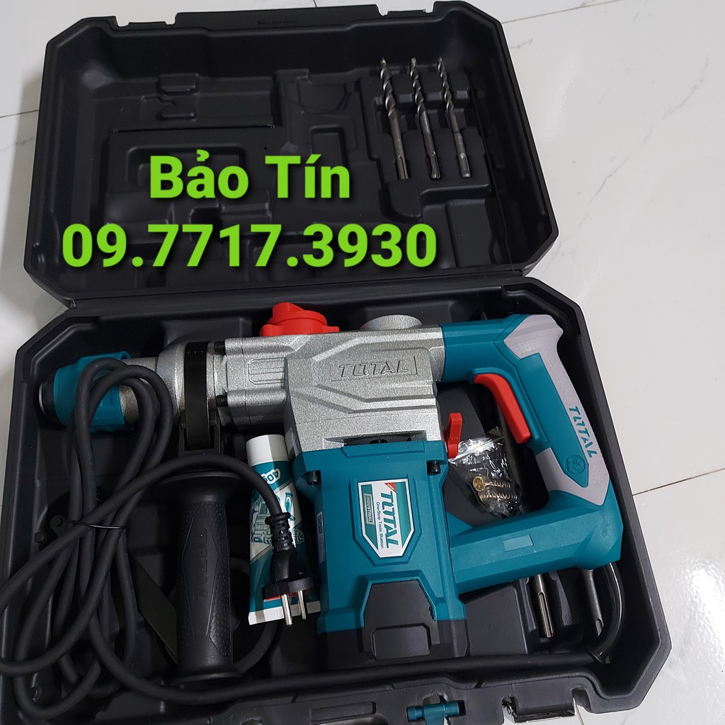 MÁY KHOAN BÚA XOAY TOTAL 1050W-28MM TOTAL TH110286 [MÁY KHOAN ĐỤC CHÍNH HÃNG] RẺ [KHOAN BÊ TÔNG]