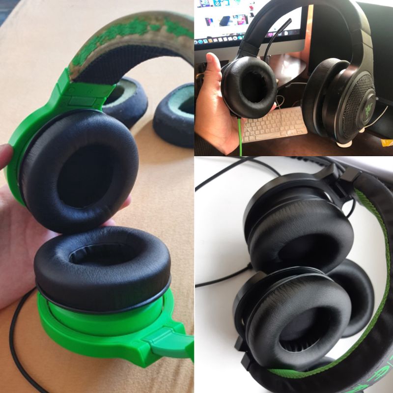 1 Cặp Đệm Tai Nghe 90mm Cho Razer Kraken Pro
