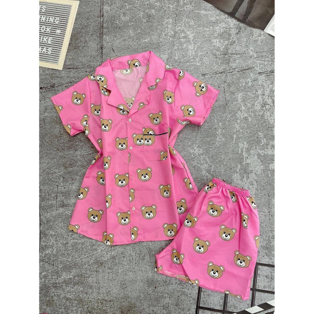 [Kate] Bộ Pijama đùi Kate Thái free size 40-60kg