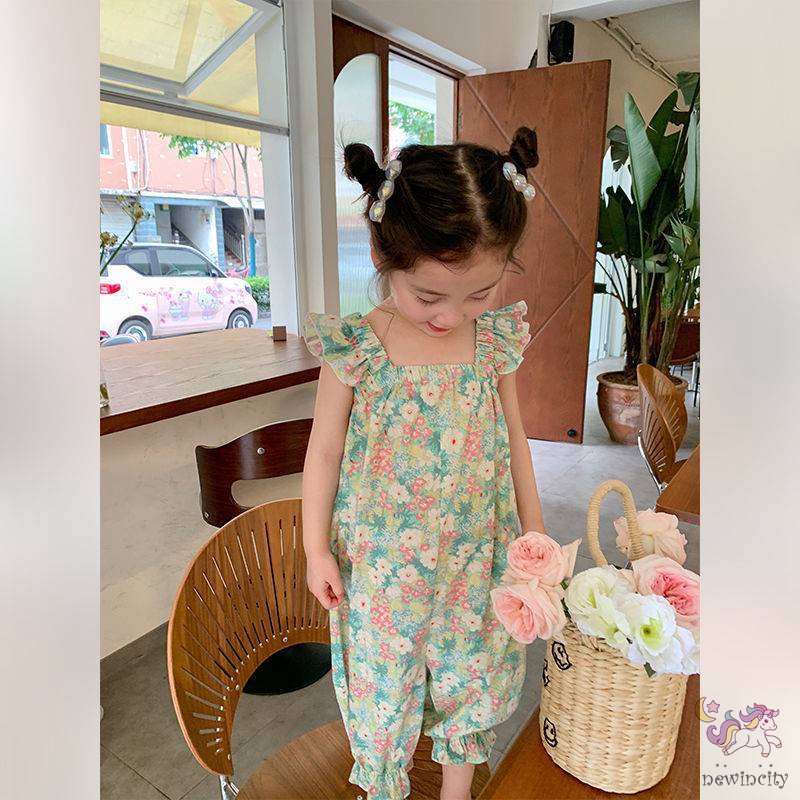 Bodysuit In Hoa Dễ Thương Cho Bé GáI