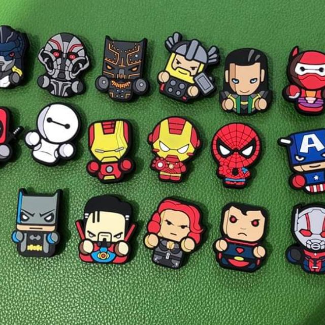 Combo 60 jibitz gắn dép CROCS