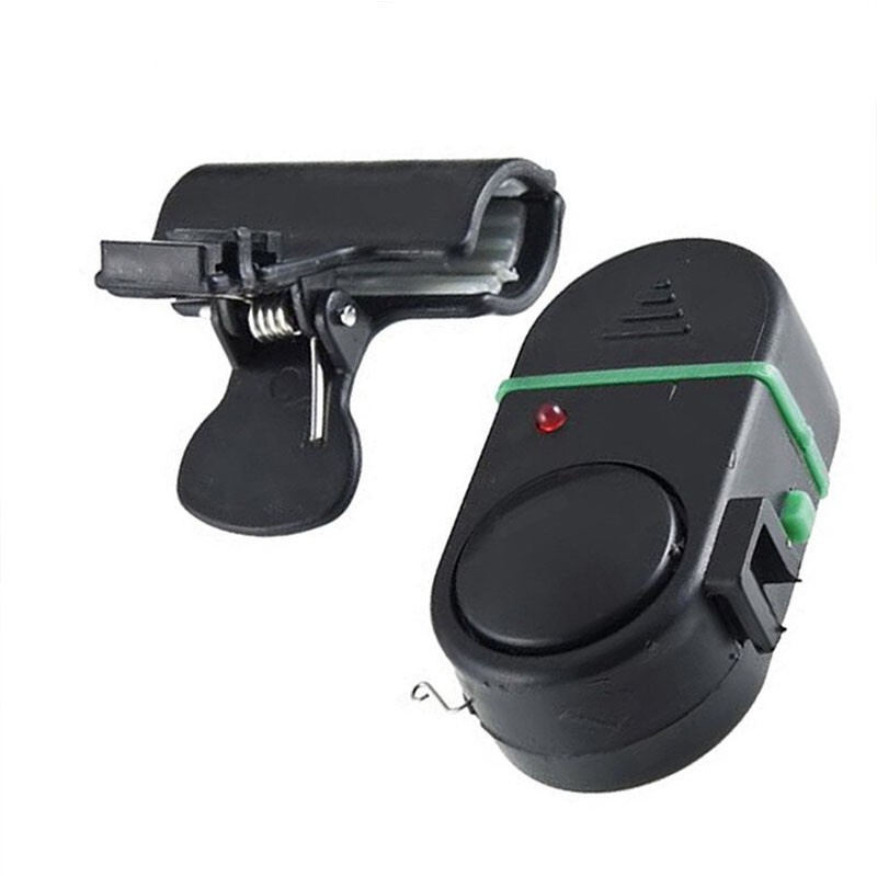 Chuông Báo Cá Điện Tử Gắn Đèn LED Báo Động Cá Cắn Câu PK15 chuông báo cá điẹn tử có còi