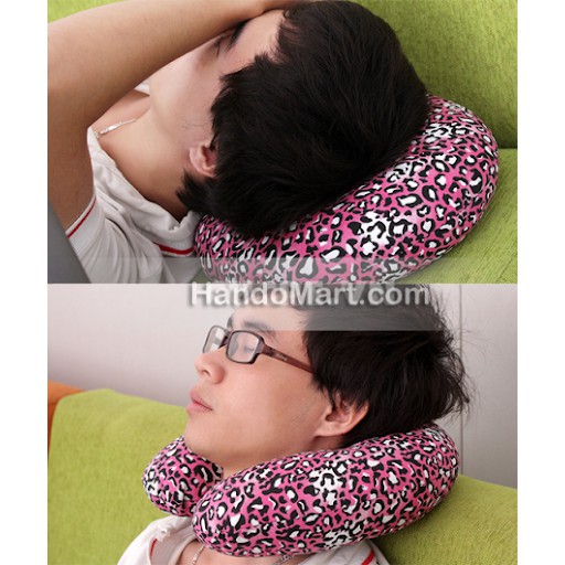 Gối đỡ cổ bông hạt xốp