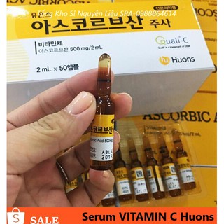 Chính Hãng Tinh Chất Vitamin C huons Kết Hợp Cùng Tảo Xoắn & Hồng Sâm DATE 2021