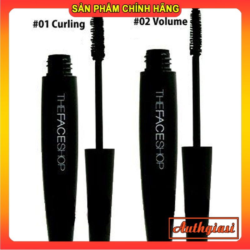 Mascara chuốt mi The Face Shop Freshian Big Mascara TFS làm dày và cong mi